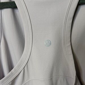 lululemon athletica light purple race length tank